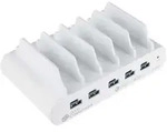 Good Connections USB-Desktop Schnellladestation 110W 10-Port wei&szlig; - Wei&szlig;