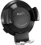 Bury PowerCharge aktiv USB univers. Smartphonehalter - Schwarz