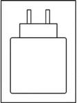 Doro Leva E10, Balken, Single SIM, 6,1 cm (2.4"), 0,3 MP, 1150 mAh, Rot - Rot