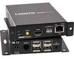 InLine HDMI USB KVM Extender, Verl&auml;ngerung &uuml;ber UTP, 4K bis 100m, Sender und