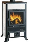 Kaminofen Nordica Extraflame Rosella R1 Keramik wei&szlig; 8,8 kW - Wei&szlig;