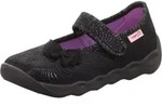 Superfit M&auml;dchen Hausschuh Bubble schwarz EUR 23 - Schwarz