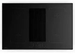 Klarstein Velaire Flex Induktionskochfeld mit Dunstabzug - 80cm, 4 Flex-Zonen, 8400W