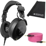 Rode NTH-100 Kopfh&ouml;rer mit 2.4m Kabel Pink mit Tuch - Schwarz