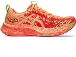 Asics Herren Halbschuhe Schn&uuml;rer 1012B675800 Rot - Gr&uuml;n/Orange/Rot - 39