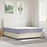 vidaXL Matratze Schaumstoff Mittelweich 180x200 cm - Wei&szlig;