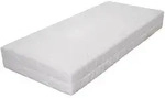 vidaXL Matratze 90 x 200 cm 7 Zonen Taschenfedern 20 cm H2 - Wei&szlig;