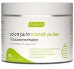 Nupure colon pure transit pulver flohsamenschalen 180 g