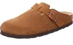 Rohde Damen Clog Pantolette aus Velourleder mit Tieffu&szlig;bett Alba 6071, Gr&ouml;&szlig;e:37
