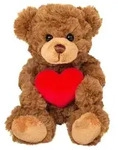 Teddy Hermann 913306, Spielzeug-B&auml;r - Braun