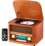 Cyberlux Nostalgie Holz Radio Retro Musikanlage CD MP3 USB Player...