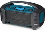 MEDION E66050 DAB+ Baustellenradio (Integrierter Akku, IP54 Schutz gegen...