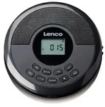 Lenco CD-340BK - Tragbarer CD-/MP3-Player mit Bluetooth und integrierten