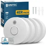 UNITEC&reg; Rauchwarnmelder 1 Jahr 4x