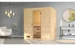 weka Massivholz-Sauna VALIDA Gr. 2 Sparset 4,5 kW BioS inkl. digitaler Steuerung,