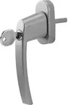 Olympia Fenstergriff mit Schloss FGS 100, silber