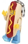 LEGO - Schl&uuml;sselanh&auml;nger mit LED Licht &raquo;Hotdog-Mann&laquo;