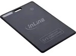 InLine 40080K, Universal, Finder Smartkarte, Schwarz, Wetterfest, 0,05 km, IPX5 -
