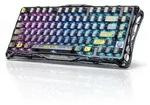 GravaStar Mercury K1 Lite Mechanische Gaming-Tastatur BT5.0/2.4G/USB-C, 75% f&uuml;r