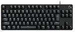 Logitech G G413 TKL SE, Kabelgebunden, USB, Mechanischer Switch, QWERTZ, LED, Schwarz