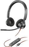 POLY Blackwire 3320, Kabelgebunden, B&uuml;ro/Callcenter, 130 g, Kopfh&ouml;rer, Schwarz -