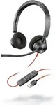 Poly Blackwire 3320 - Blackwire 3300 series - Headset - On-Ear - kabelgebunden -