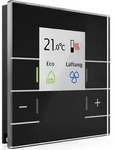 MDT KNX Glas Raumtemperaturregler Smart mit Farbdisplay,schwarz, 1 Stk.
