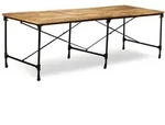 vidaXL Esstisch Massivholz Mango 240 cm - Braun
