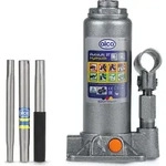 alca&reg; Hydraulischer Wagenheber 3t I Stempelheber & Unterstellheber aus Stahl I f&uuml;r