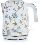 Laura Ashley Wasserkocher &ndash; 1,7 l, 2200 W, beleuchtetes Display, kabellos,...
