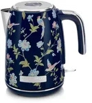 Laura Ashley Wasserkocher &ndash; 1,7 l, 2200 W, beleuchtetes Display, kabellos,...