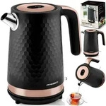 Berdsen BD-705 Wasserkocher 1,7 l, schwarz und kupfer - Schwarz/Kupfer