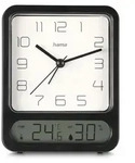 Hama Pag, Digitaler Wecker, Rechteck, Schwarz, Drinnen, 12 h, -10 - 50 &deg;C -...