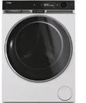 Haier HWD120-BD16397EUS, Frontlader, Freistehend, Wei&szlig;, Links, Schwarz, Schwarz -