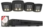 Hilook &Uuml;berwachungskamera Set Au&szlig;en 4x 8 MP/4K Bullet Kamera SD Karten-Slot