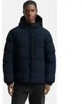 TOM TAILOR Denim Herren Lightweight Pufferjacke mit Kapuze - Blau - XXL