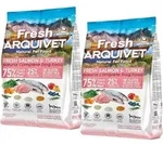 ARQUIVET FRESH Halbfeuchtes Hundefutter mit Lachs und Truthahn 2x2,5kg