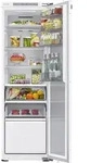 Samsung BRD27713EWW/EF Einbauk&uuml;hlschrank mit Gefrierschublade - Silber