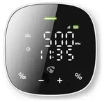 Nedis SmartLife Luftqualit&auml;tsmonitor - Wi-Fi - Display - Kohlendioxid (CO2) /