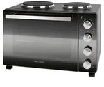 ProfiCook&reg; Minibackofen mit Kochplatten | 32L | Umluft, Oberhitze, Unterhitze,