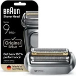 Braun Series 9 96M, Scherkopf, 1 Kopf/K&ouml;pfe, Schwarz, Edelstahl, 18 Monat( e),