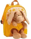 NICI Gelber Rucksack mit Pl&uuml;schtier Hase - Gelb
