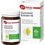 Dr. Wolz Curcumin Extrakt 45 Kapseln, 90 St. Kapseln