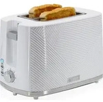 Briebe TA1169WHT Elegance Toaster 2 Scheiben Breite Schlitze mit Br&ouml;tchenaufsatz, 7