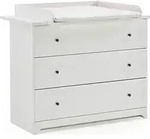 arthur berndt Wickelkommode Thilo MDF Wei&szlig; Self-Soft-Close