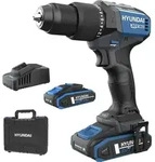 HYUNDAI Akku-Schlagbohrschrauber HD20X-60 (20V, b&uuml;rstenloser Motor, 60 Nm, 2 x...