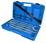 Brilliant Tools L&uuml;fter-Naben-Schl&uuml;ssel-Satz, 11-tlg.