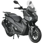 Motorroller ADV X-treme 125 ccm 85 km/h EURO 5+ schwarz - Schwarz