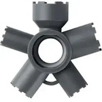 Neoperl Universal-Serviceschl&uuml;ssel Kunststoff, dunkelgrau M22/M24/M28, 1 Stk. -