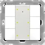 MDT Taster Plus TS 55 6-fach, Reinwei&szlig; matt, 1 Stk.